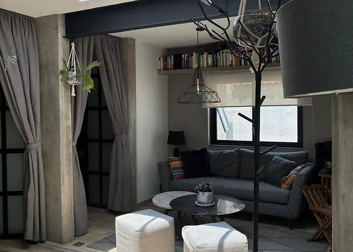Bright In Shared Loft With Terrace Zona Rosa *